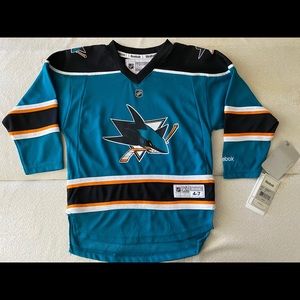 Kids Reebok Sharks Jersey
